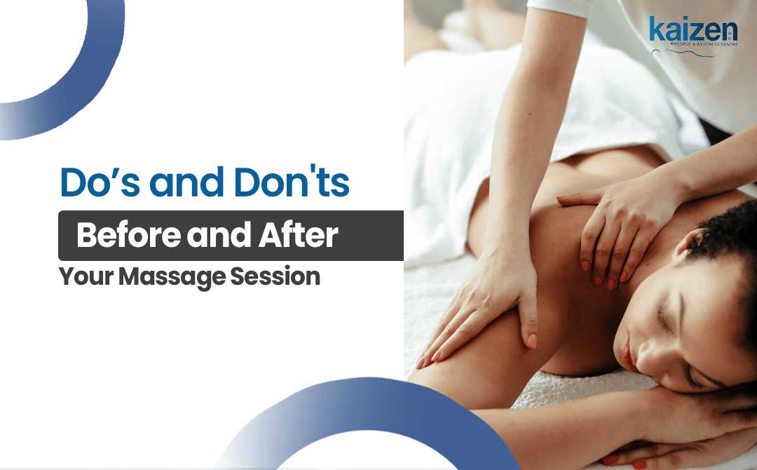 Do’s and Don'ts Before and After Your Massage Session