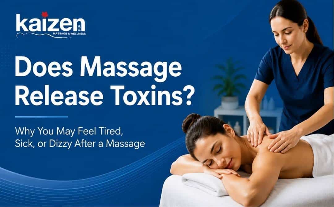 Professional massage therapy session for relaxation and wellness
