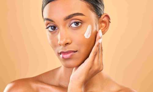 face-portrait-skincare-and-woman-with-cream